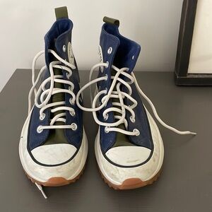Leather Platform Converse